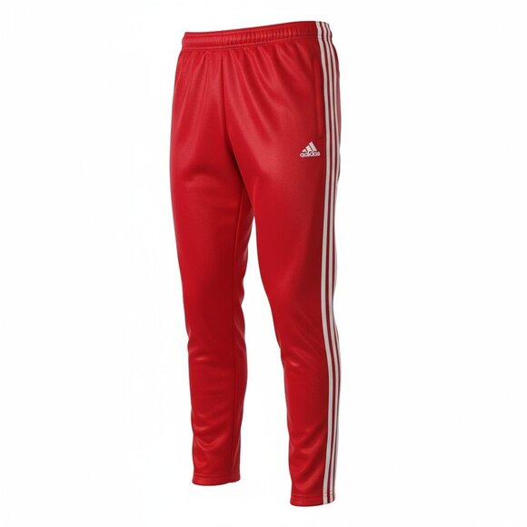 Adidas Climacool Women's M Red White Athletic Jogger 3-Stripe Zip Ankle - Picture 11 of 15